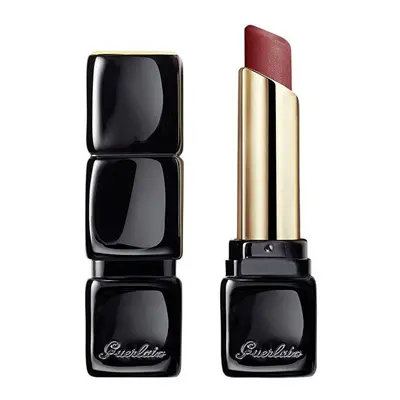 Matná rtěnka KissKiss Tender Matte (Lipstick) Guerlain / Odstín: 880 Caress Plum - 2,8 g