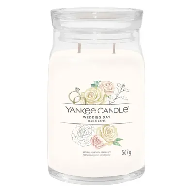 Aromatická svíčka Signature sklo velké Wedding Day Yankee Candle - 567 g