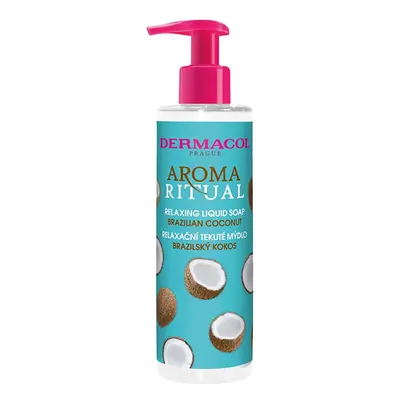 Relaxační tekuté mýdlo Aroma Ritual Brazilský kokos (Relaxing Liquid Soap) Dermacol - 250 ml