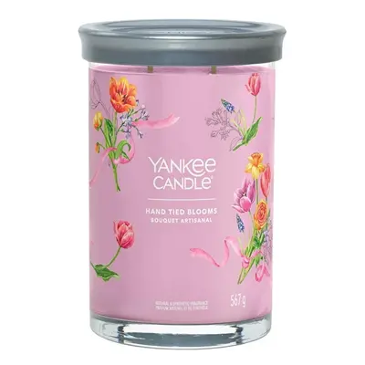 Aromatická svíčka Signature tumbler velký Hand Tied Blooms Yankee Candle - 567 g