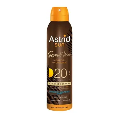 Suchý olej na opalování SPF 20 Sun Astrid - 150 ml