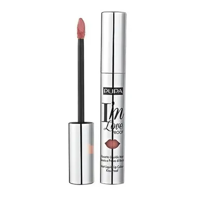 Tekutá matná rtěnka I´m Loverproof (Matt Liquid Lip Colour) PUPA Milano / Odstín: 006 Vintage Ro