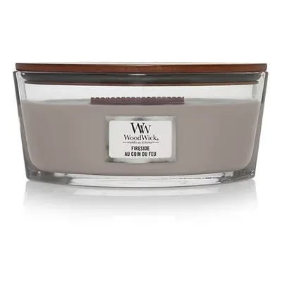 Vonná svíčka loď Fireside WoodWick - 453 g