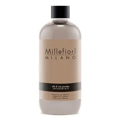 Náhradní náplň do aroma difuzéru Natural Hedvábí & rýžový prášek Millefiori Milano - 250 ml