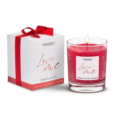 Vonná svíčka Love me Sandalwood (Scented Candle) Magnetifico Power Of Pheromones - 125 g