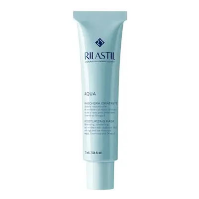 Hydratační pleťová maska s kyselinou hyaluronovou Aqua (Moisturizing Mask) Rilastil - 75 ml