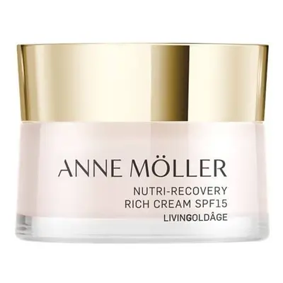 Denní vyživující pleťový krém SPF 15 Livingoldâge (Nutri-Recovery Rich Cream) Anne Möller - 50 m