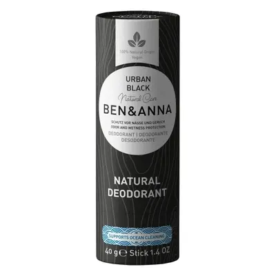 Tuhý deodorant urban black Ben & Anna- 40 g