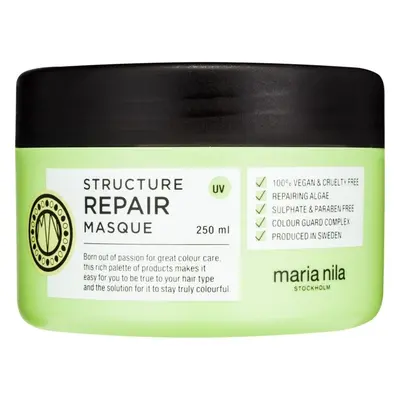 Vysoce intenzivní hydratační maska na vlasy Structure Repair (Masque) Maria Nila - 250 ml