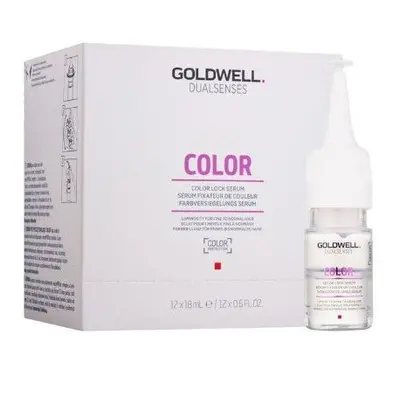 Bezoplachové sérum pro jemné barvené vlasy Dualsenses Color (Color Lock Serum) Goldwell - 12 x 1