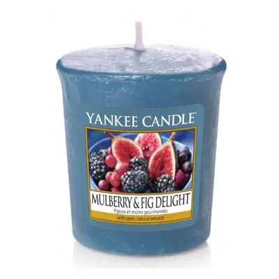 Aromatická votivní svíčka Mulberry & Fig Delight Yankee Candle - 49 g