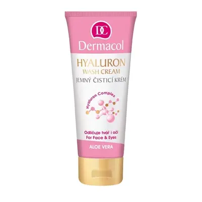 Jemný čisticí krém 3D Hyalluron Therapy (Wash Cream For Face & Eyes) Dermacol - 100 ml