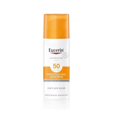 Emulze na opalování proti vráskám Photoaging Control SPF 50 (Face Sun Fluid) Eucerin - 50 ml