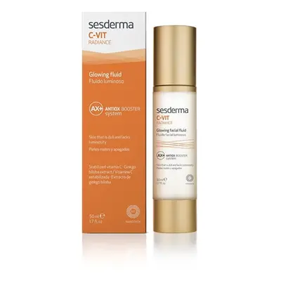 Rozjasňující fluid pro unavenou pleť C-VIT (Radiance Glowing Fluid) Sesderma - 50 ml