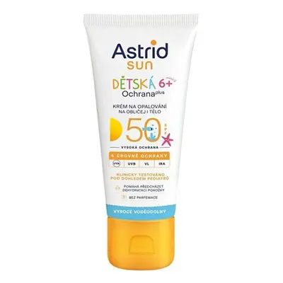 Dětský krém na obličej a tělo na opalování SPF 50 Sun Astrid - 75 ml