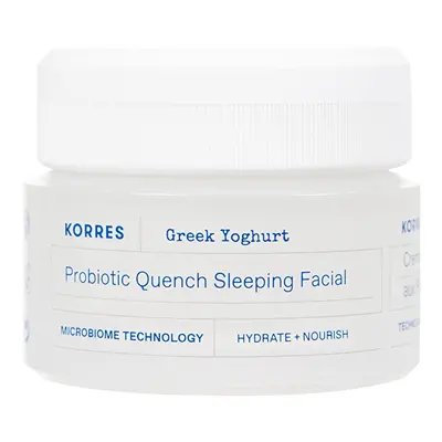 Hydratační noční krém s probiotiky Greek Yoghurt (Probiotic Quench Sleeping Facial) Korres - 40 