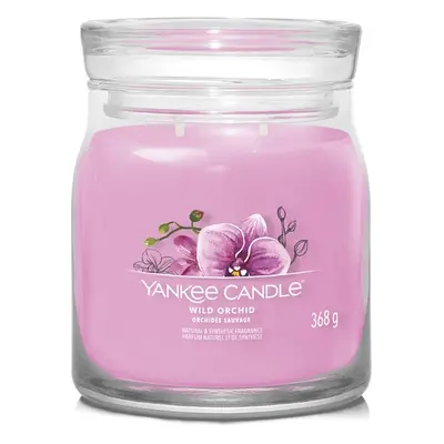 Aromatická svíčka Signature sklo střední Wild Orchid Yankee Candle - 368 g