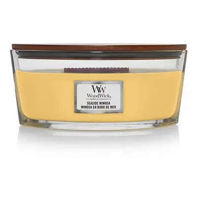 Vonná svíčka loď Seaside Mimosa WoodWick - 453,6 g