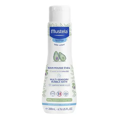 Dětská pěnová koupel (Multi-sensory Bubble Bath) Mustela - 200 ml