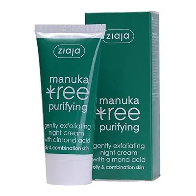 Noční krém jemně exfoliační Manuka Tree Purifying Ziaja - 50 ml