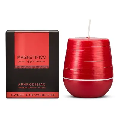 Afrodiziakální vonná svíčka Sweet Strawberries (Aphrodisiac Candle) Magnetifico Power Of Pheromo