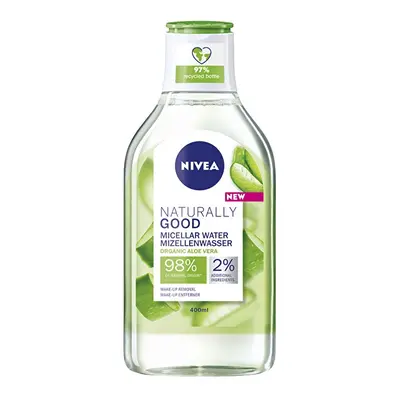 Micelární voda pro všechny typy pleti Naturally Good Nivea - 400 ml