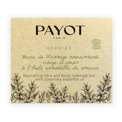 Tuhý tělový a obličejový krém Herbier (Nourishing Face and Body Massage Bar) Payot - 50 g