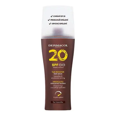 Ochranné mléko pro urychlení opálení SPF 20 (Tan Booster) Dermacol - 200 ml