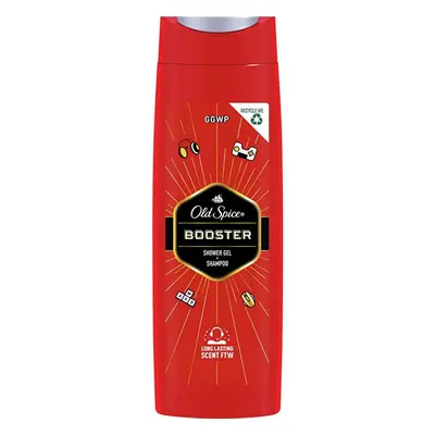 Sprchový gel na tělo i vlasy Booster (Shower Gel + Shampoo) Old Spice - 400 ml