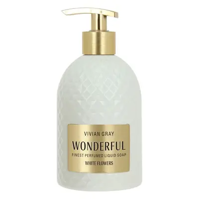 Luxusní tekuté mýdlo Wonderful White Flowers (Liquid Soap) Vivian Gray - 500 ml