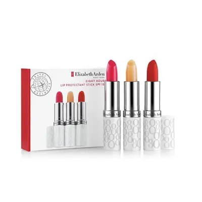 Dárková sada ochranných balzámů na rty Eight Hour Lip Set Elizabeth Arden