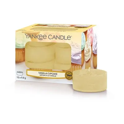 Aromatické čajové svíčky Vanilla Cupcake 12 x Yankee Candle - 9,8 g