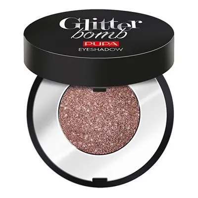 Třpytivé oční stíny Glitter Bomb (Eyeshadow) PUPA Milano / Odstín: 007 Sparkling Rose - 0,8 g