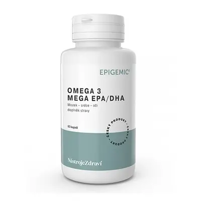 Omega 3 Mega EPA/DHA Epigemic - 60 kapslí