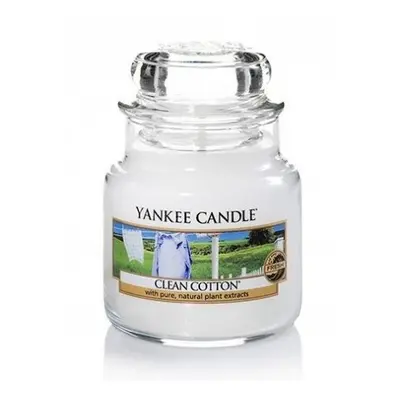 Vonná svíčka Classic malý Clean Cotton Yankee Candle - 104 g