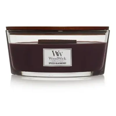 Vonná svíčka loď Spiced Blackberry WoodWick - 453,6 g