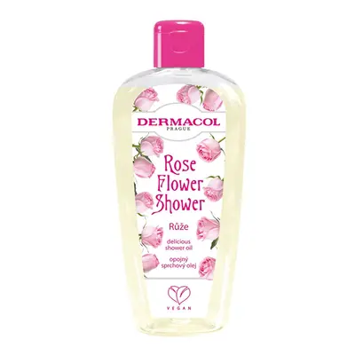 Opojný sprchový olej Růže Flower Shower (Delicious Shower Oil) Dermacol - 200 ml