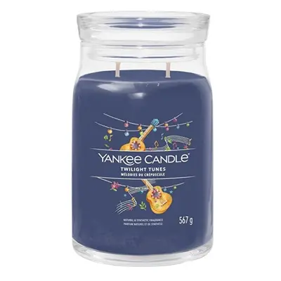 Aromatická svíčka Signature sklo velké Twilight Tunes Yankee Candle - 567 g