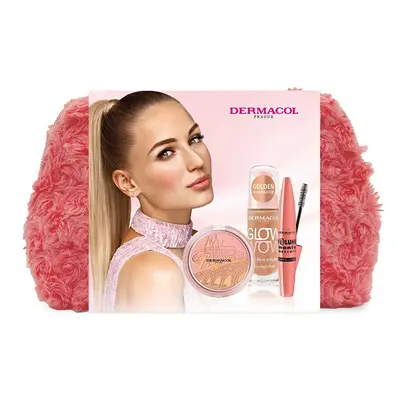 Dárková sada dekorativní kosmetiky Volume Mania and Glow Wow Dermacol