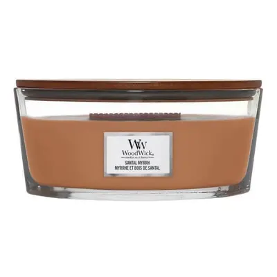 Vonná svíčka loď Santal Myrrh WoodWick - 453,6 g