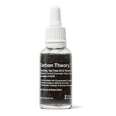 Noční detoxikační sérum Charcoal, Tea Tree Oil & Vitamin E Breakout Control (Overnight Detox Ser