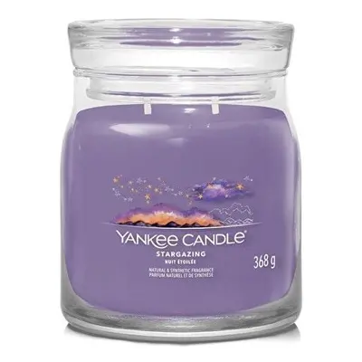 Aromatická svíčka Signature sklo střední Stargazing Yankee Candle - 368 g