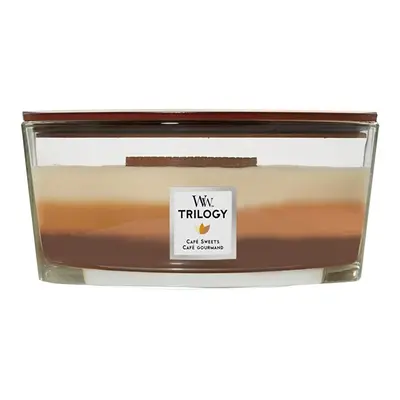 Vonná svíčka loď Trilogy Cafe Sweets WoodWick - 453 g