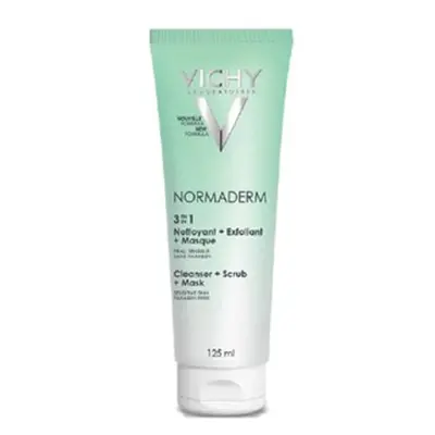 Přípravek pro čistění pleti s nedokonalostmi 3 v 1 Normaderm Tri-Activ Cleanser Vichy - 125 ml