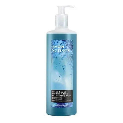 Sprchový gel na tělo a vlasy s vůní moře a máty (Hair & Body Wash) Avon - 720 ml