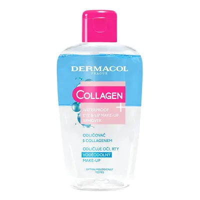 Dvoufázový odličovač voděodolného make-upu Collagen Plus (Waterproof Eye & Lip Make-Up Remover) 