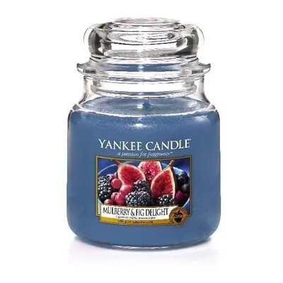 Vonná svíčka Classic střední Mulberry & Fig Delight Yankee Candle - 411 g