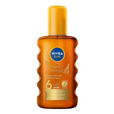 Olej na opalování ve spreji SPF 6 Sun Karoten (Oil Spray) Nivea - 200 ml