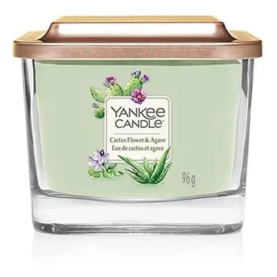 Aromatická svíčka malá hranatá Cactus Flower and Agave Yankee Candle - 96 g