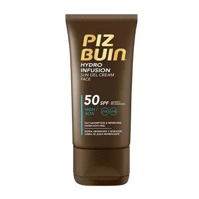 Opalovací gelový krém na obličej SPF 50 Hydro Infusion (Face Sun Gel Cream) Piz Buin - 50 ml